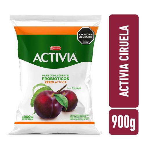 Yogur Bebible Sabor Ciruela Probioticos Activia 900 Gr.