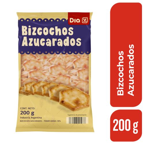 Bizcochos Azucarados DIA 200 Gr.