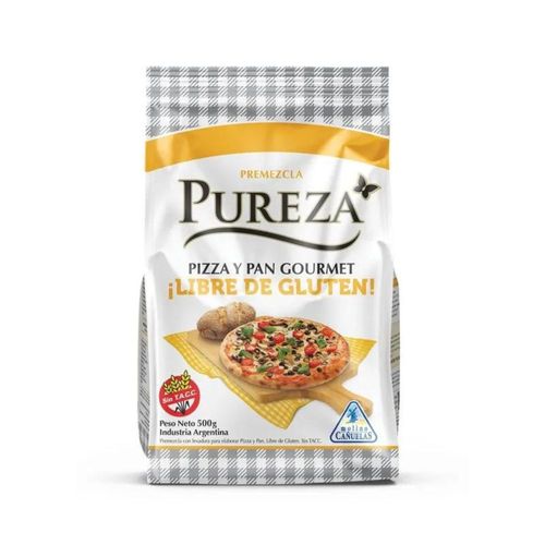 Premezcla para Pizza y Pan Gourmet Sin TACC Pureza 500 Gr.