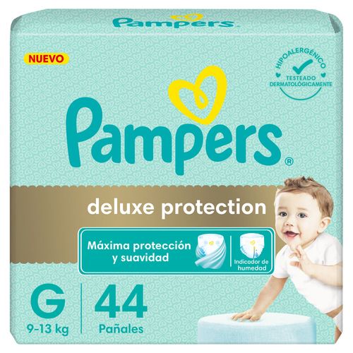 Pañales Pampers Deluxe Protection Talle G 44 Ud.