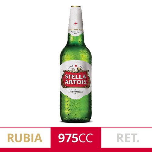 Cerveza Stella Artois 975 Ml.