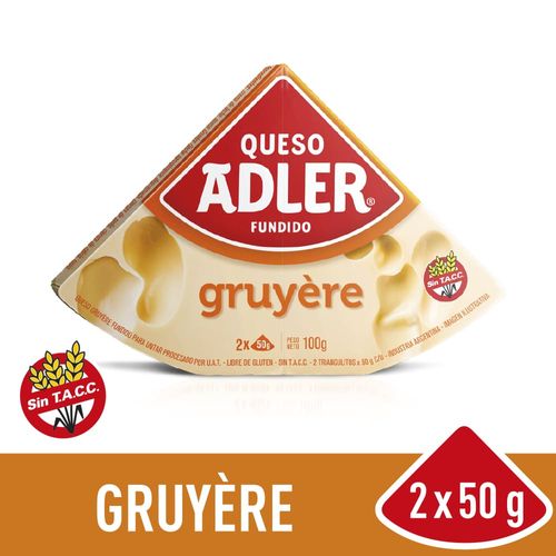 Queso Adler Gruyer 100 Gr.