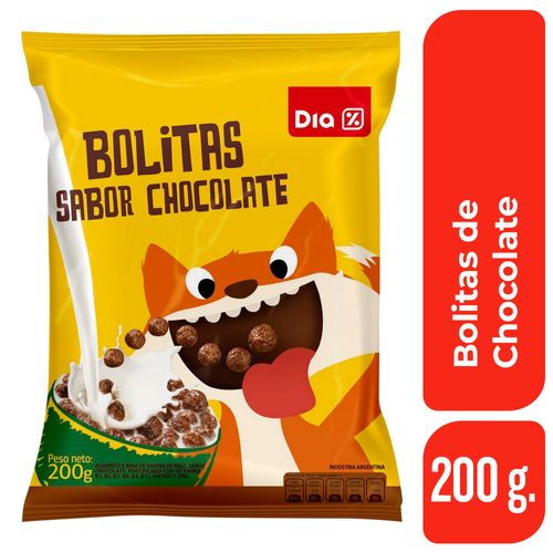 Cereal DIA Bolitas de Chocolate 200 Gr.