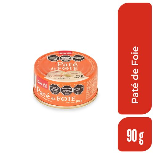 Pate de Foie DIA 90 Gr.