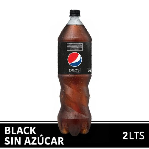 Gaseosa Cola Black Pepsi 2 Lt.