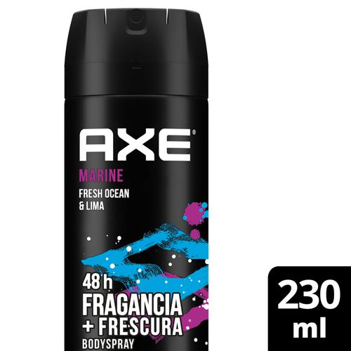 Desodorante Aerosol AXE Marine 230 Ml.