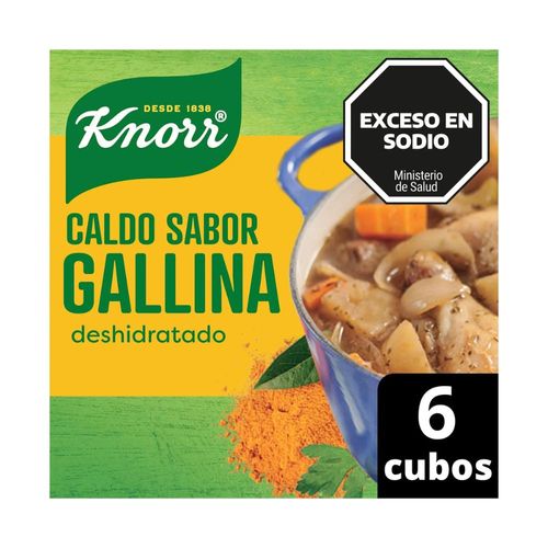 Caldo de Gallina Knorr 6 Uds.