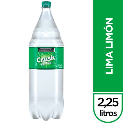 Gaseosa Crush Sin Azúcar Lima-Limón 2,25 Lt.