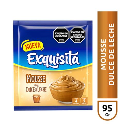 Mousse Dulce de Leche Exquisita 95 Gr.