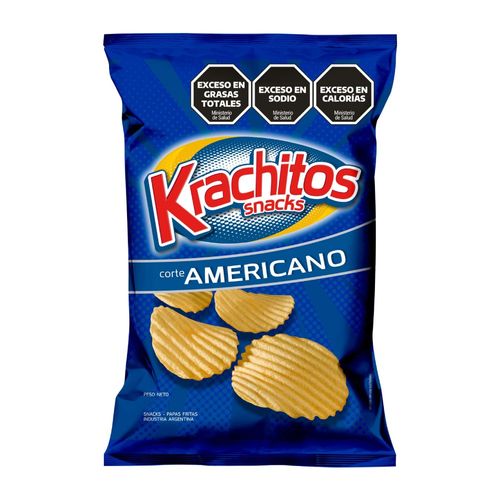 Papas Fritas Corte Americano Krachitos 115 Gr.