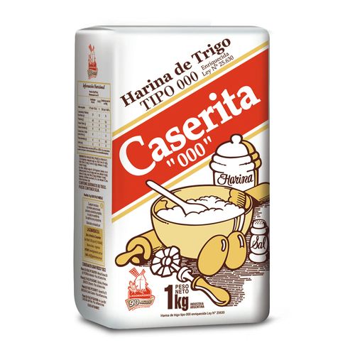 Harina 000 Caserita 1 Kg.