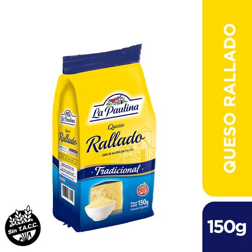 Queso Rallado La Paulina 150 Gr.