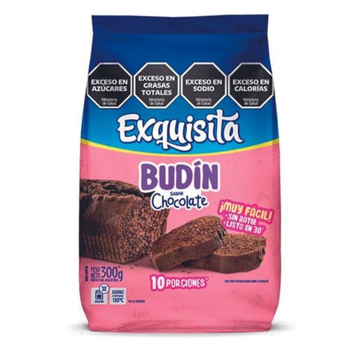 Premezcla Budín Chocolate Exquisita 300 Gr.