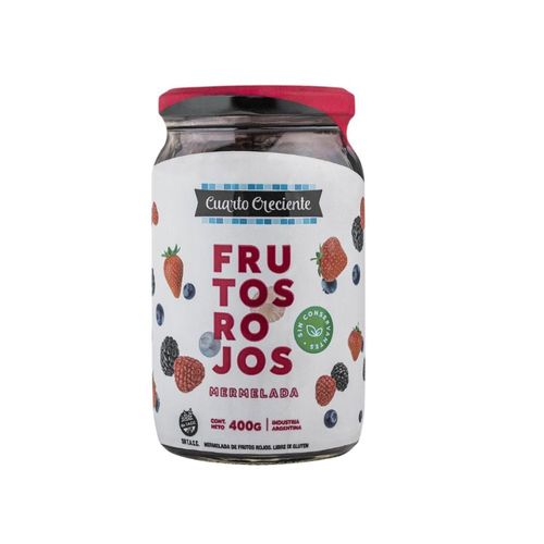 Mermelada Frutos Rojos Cuarto Creciente 400 Gr.