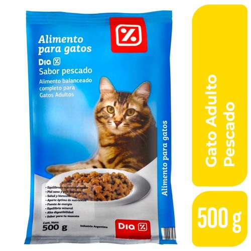 Alimento para Gatos DIA Pescado 500 Gr.