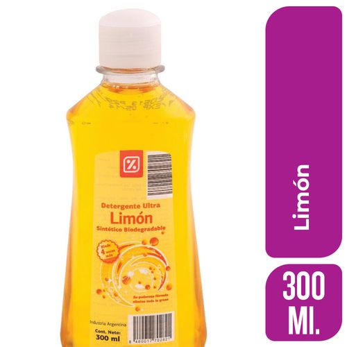 Detergente DIA Limón 300 Ml.