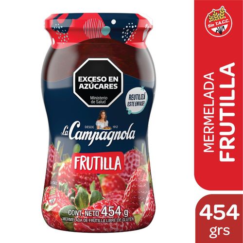 Mermelada de Frutilla La Campagnola 454 Grs.