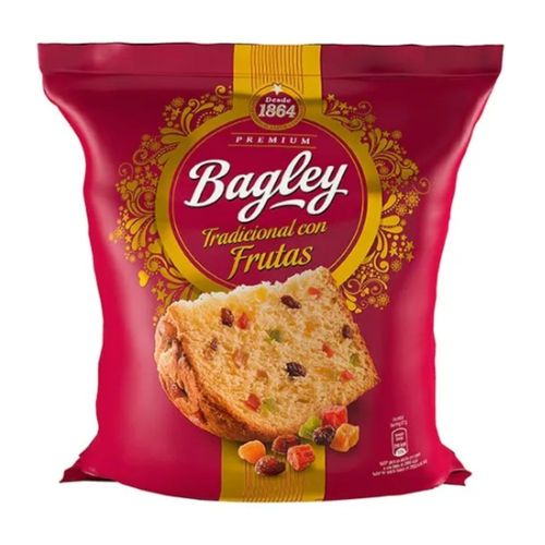 Pan Dulce Con Frutas Bagley 400 Gr.