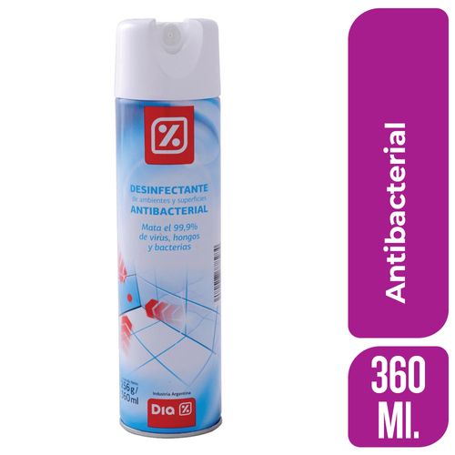 Desinfectante de Ambiente DIA en Aerosol 360 Ml.