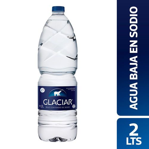 Agua Glaciar sin gas Botella 2 Lts.