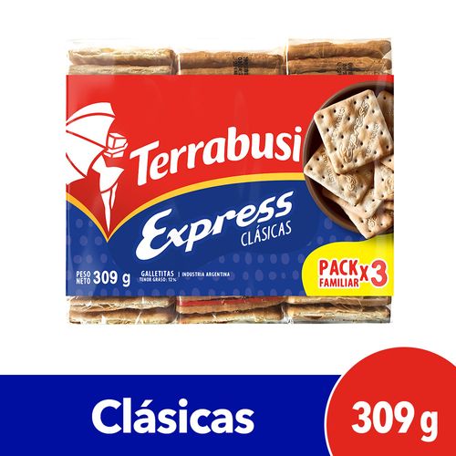 Galletitas Clasicas Express 309 Gr