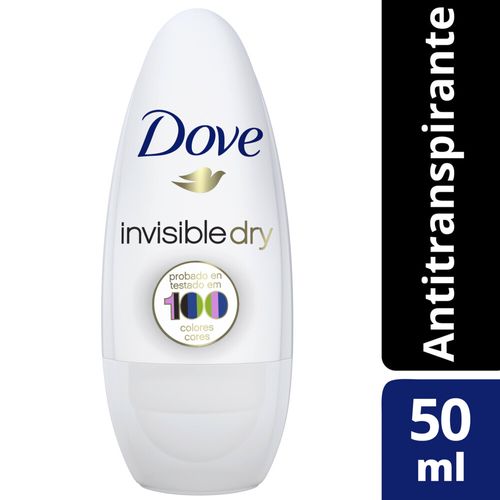 Antitranspirante Dove Invisible Dry Roll On 50 Ml.