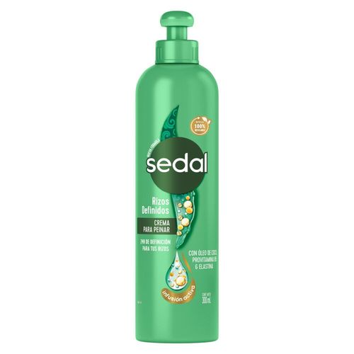 Crema Peinar Rizos Sedal 300 Ml.