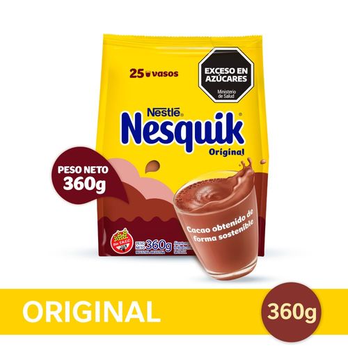 Cacao en Polvo Sin Premix Nesquik 360 Gr.