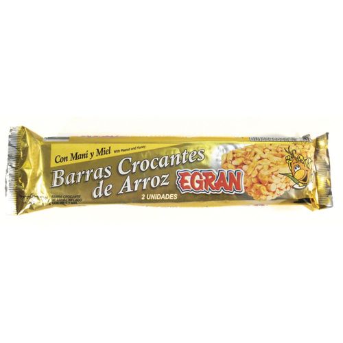 Barra Arroz Crocante Egran 60 Gr.