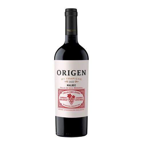 Vino Tinto Malbec Origen Trapiche 750 Ml