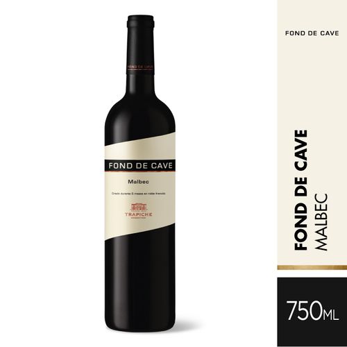 Vino Tinto Fond de Cave Malbec 750 ml.