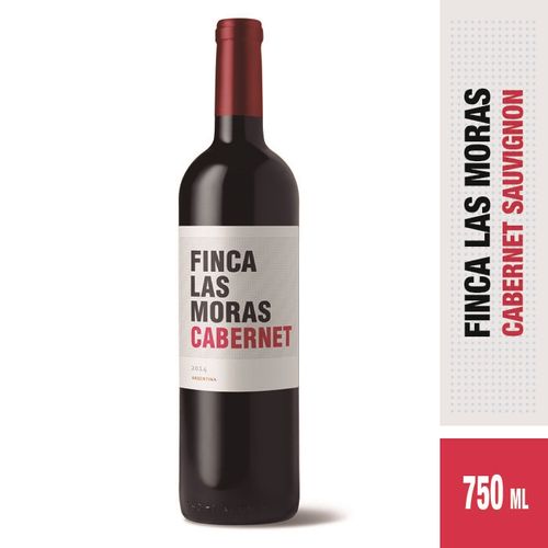 Vino Tinto Finca Las Moras Cabernet Sauvignon 750 ml.