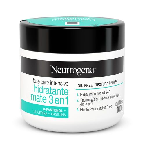 Crema Facial Hidratante 3 en 1 Neutrogena 100 Ml.