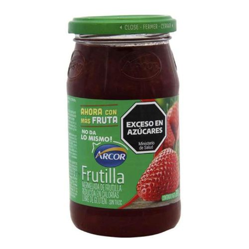 Mermelada Light Sabor Frutilla Arcor 390 Gr
