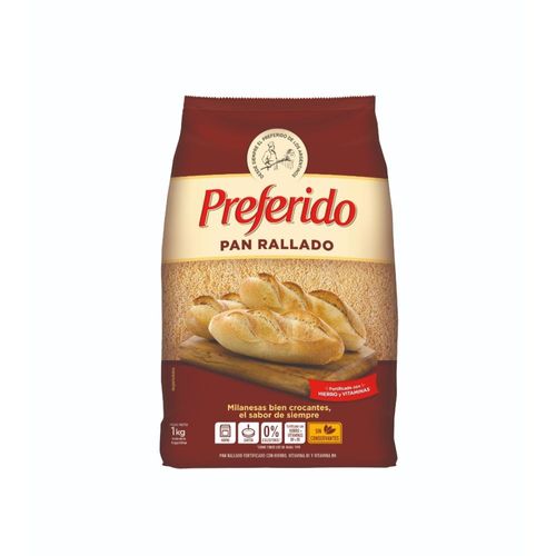 Pan Rallado Preferido 1 Kg.