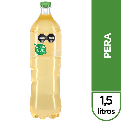 Agua Saborizada Aquarius Pera 1.5 Lt.