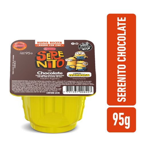 Postre Minions Chocolate Serenito 95 Gr.