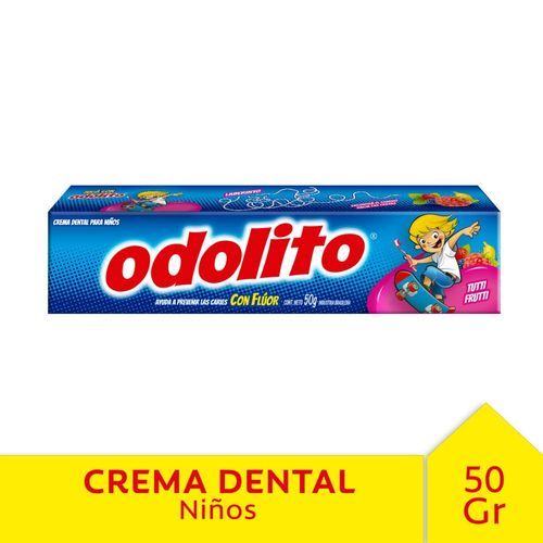 Crema Dental Odolito Tutti Fruti 50 Gr.