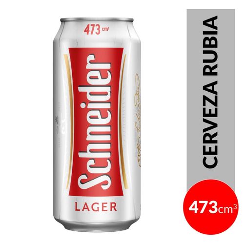 Cerveza Schneider en Lata 473 ml.