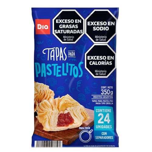 Tapa de Pastelito DIA 350 Gr.