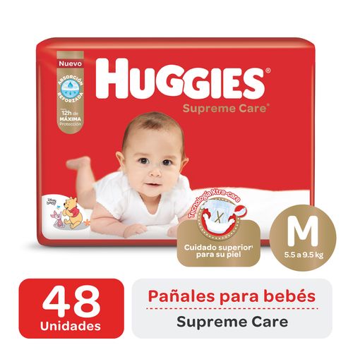 Pañal Huggies Supreme Care M x 48 Ud.