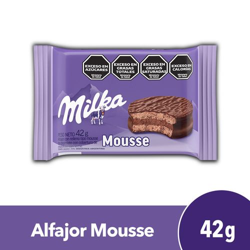 Alfajor Milka Simple Mousse 42 Gr.