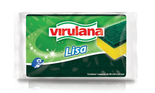 Esponja Lisa Virulana Fibra 1 Ud.