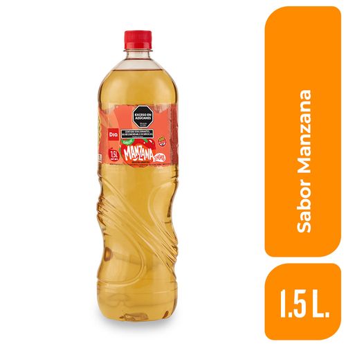 Agua Saborizada Sin Gas Sabor Manzana Dia 1,5 Lt.