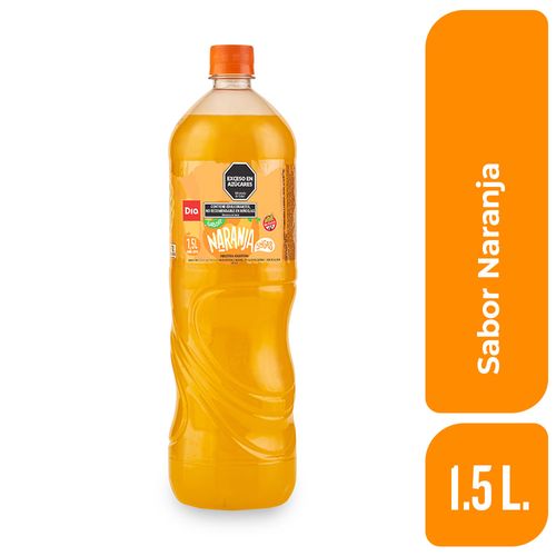 Agua Saborizada Sin Gas Sabor Naranja Dia 1,5 Lt.