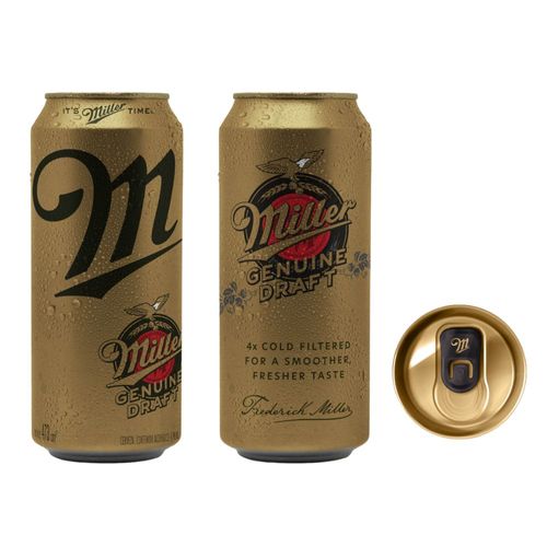 Cerveza Lata Miller 473 Ml.