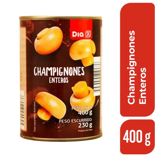 Champignones Enteros Dia 400 Gr.