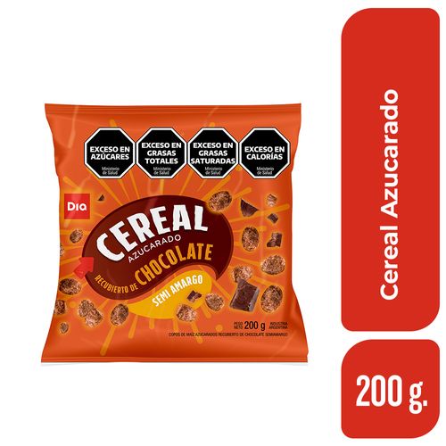 Cereal Azucarado DIA Chocolate Semiamargo 200 Gr.