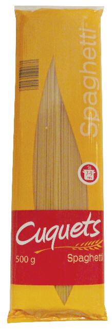 Fideos Spaghetti Cuquets 500 Gr.