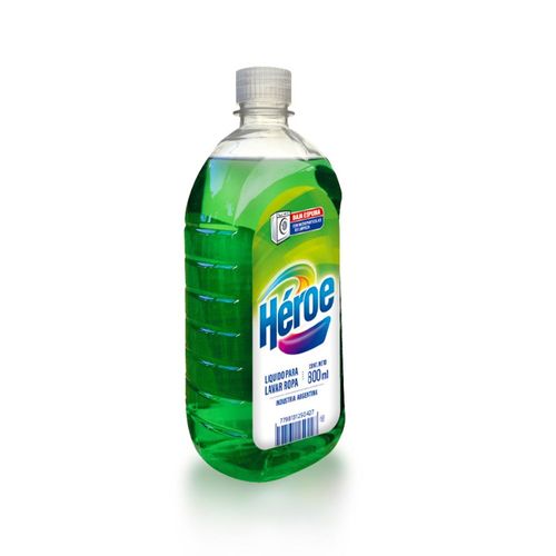 Jabón Liquido para Ropa Heroe 800 Ml.